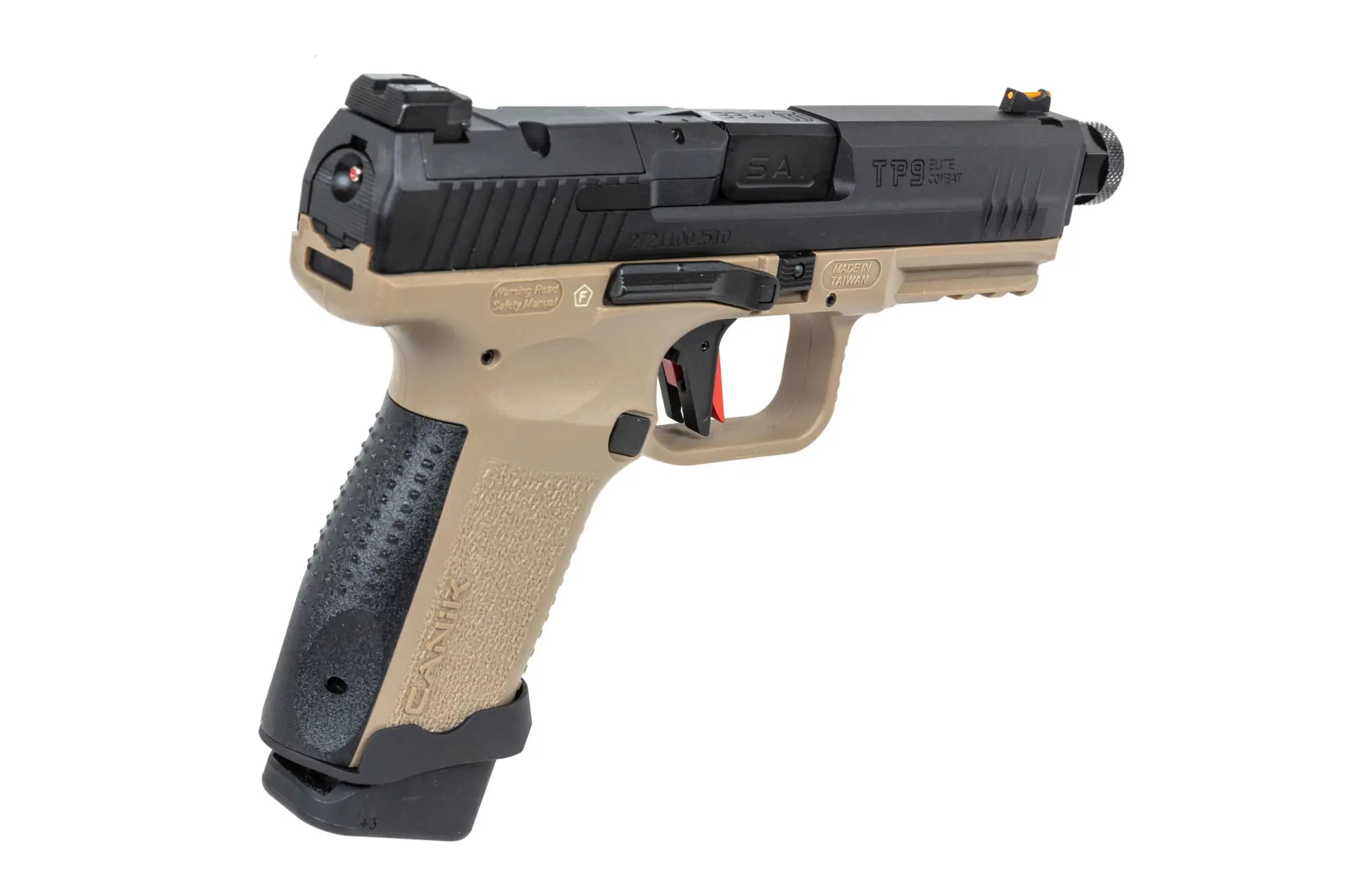 Canik TP9 Elite Combat kaasupistooli - Half-Tan