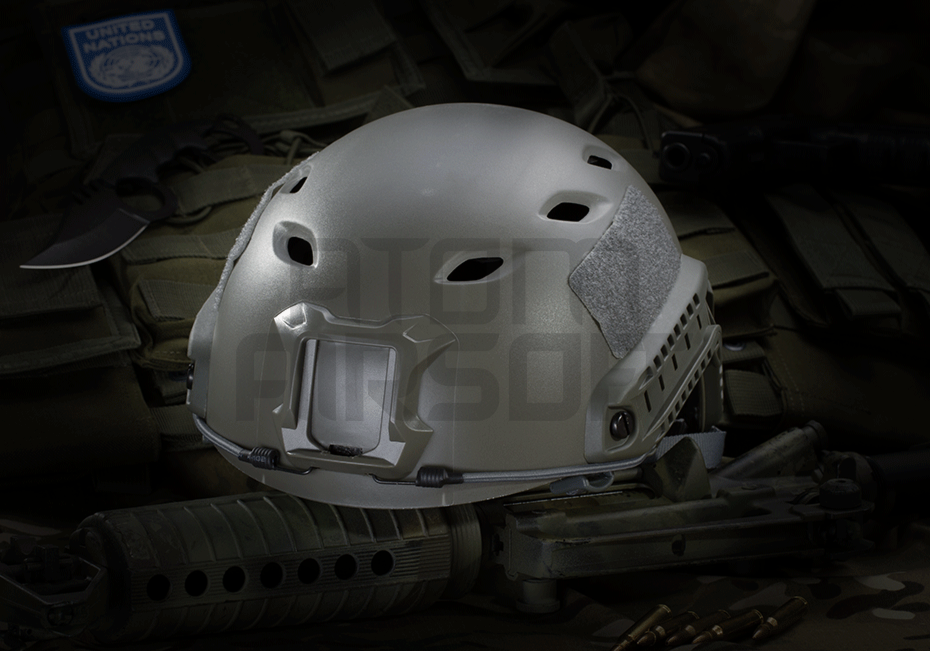 FAST Helmet BJ, with neck adjustment - Foliage Green