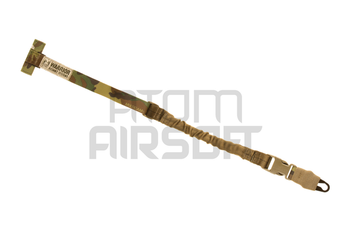 Pikairroitettava 1-pistehihna, MOLLE-kiinnitys, H&K-solki - Multicam