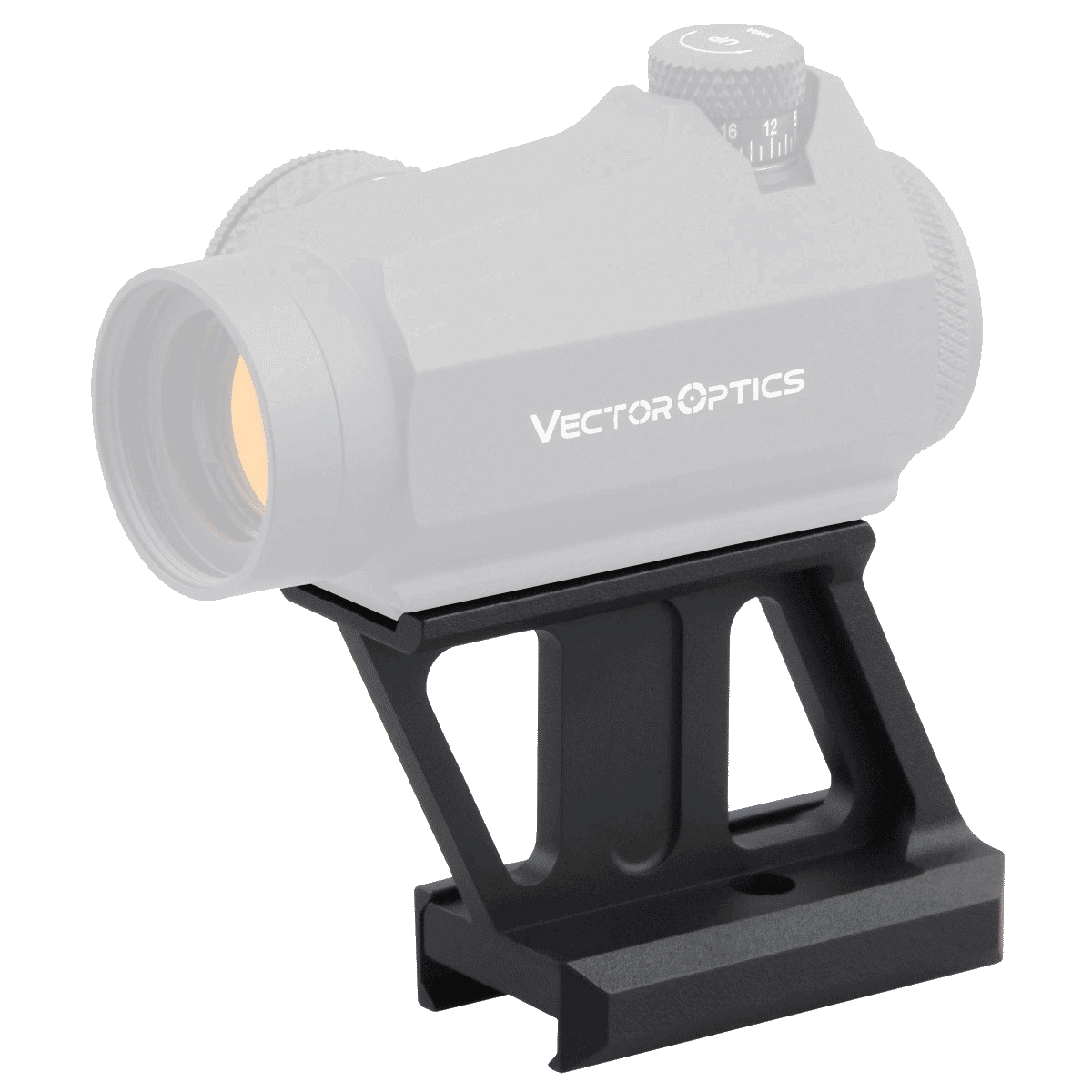 Cantilever korotettu tähtäinjalka, 38mm