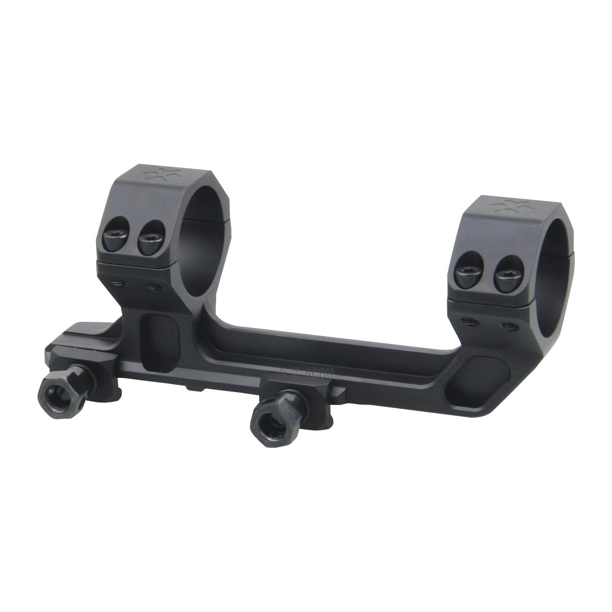 X-ACCU 30mm 20MOA tähtäinrenkaat, 1-osainen - musta