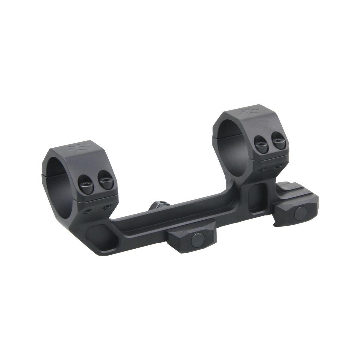 X-ACCU 30mm 20MOA tähtäinrenkaat, 1-osainen - musta