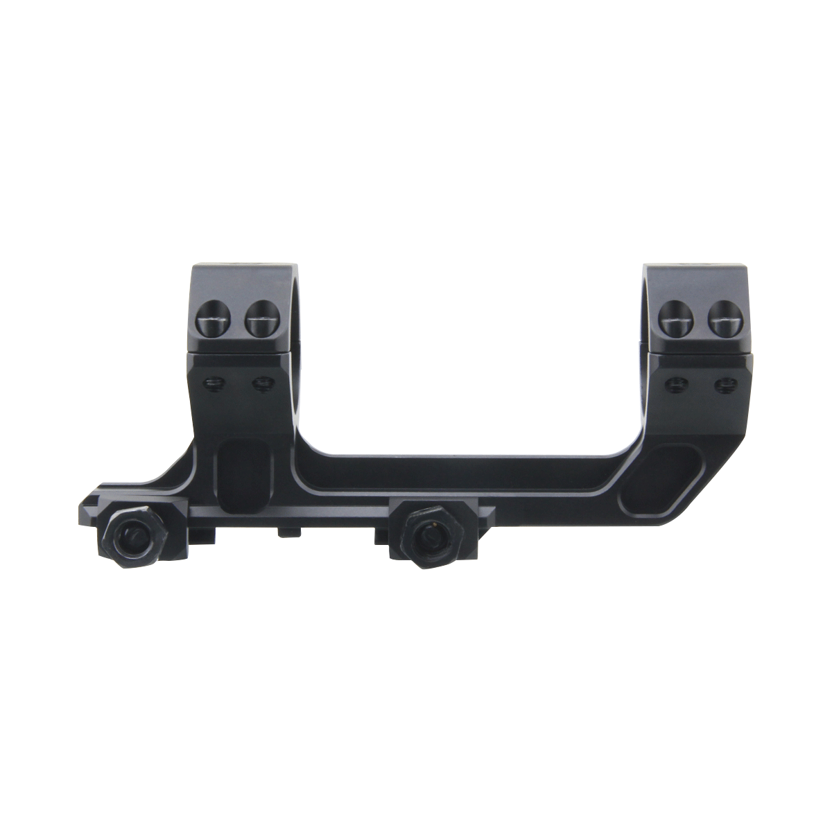 X-ACCU 30mm 20MOA tähtäinrenkaat, 1-osainen - musta