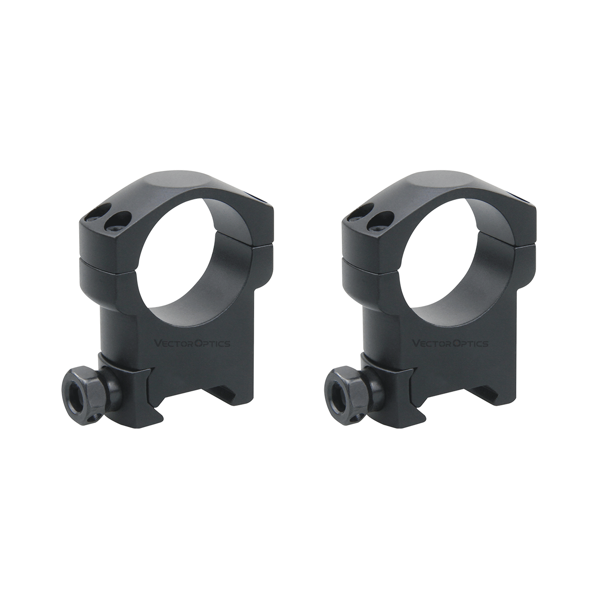 30mm korkeat kiväärin tähtäinrenkaat