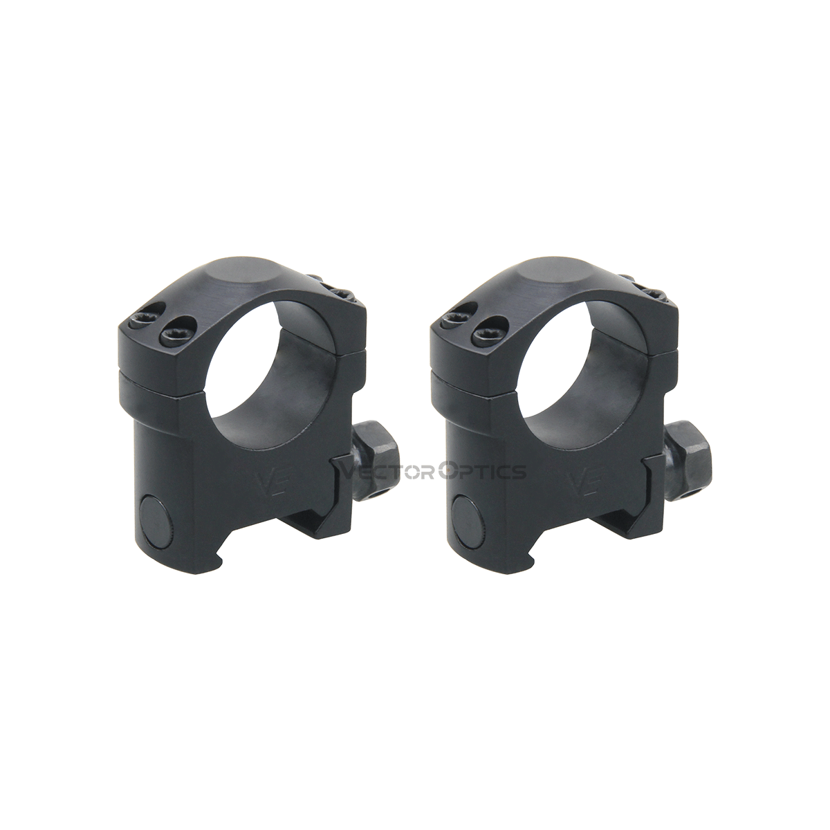 25.4 mm 1" Medium Height Rifle Scope Rings