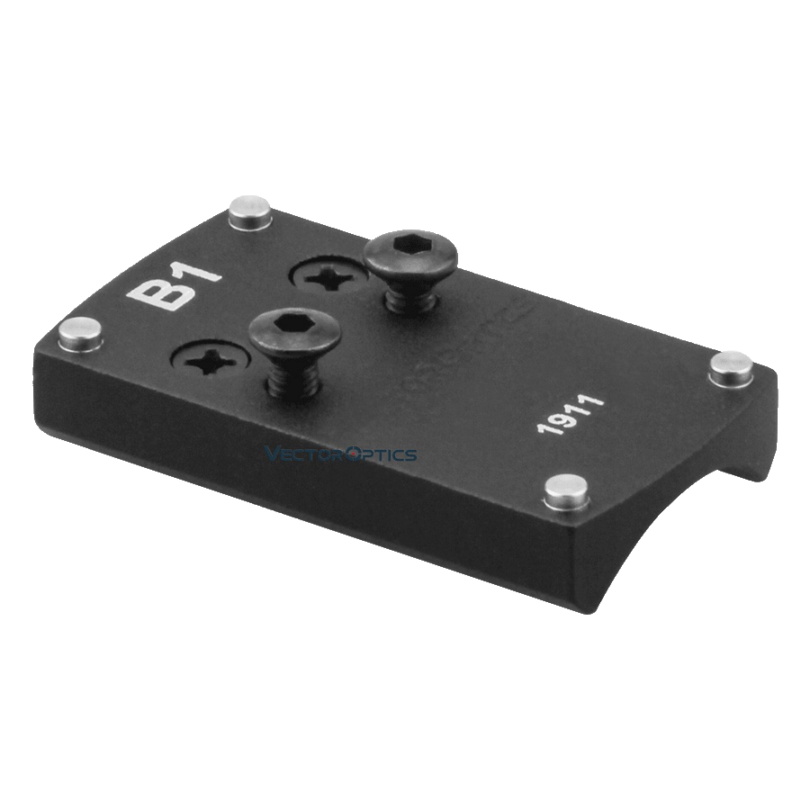 Frenzy mounting plate for M1911 pistol