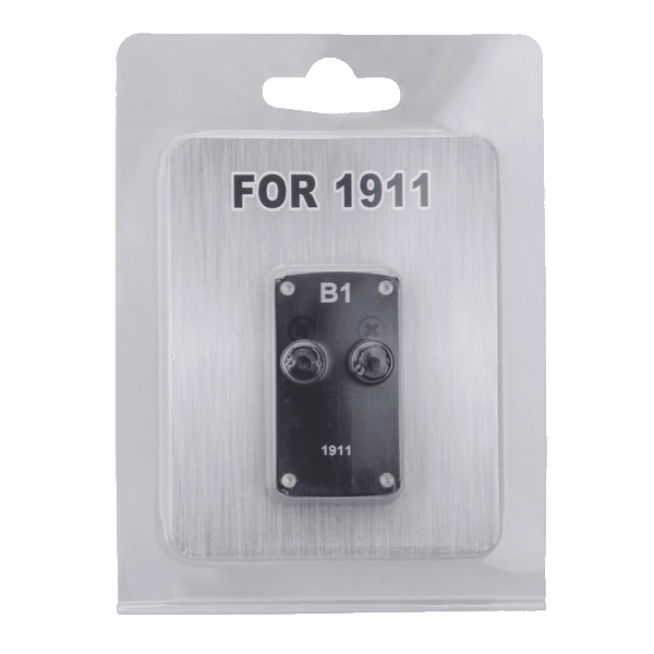 Frenzy mounting plate for M1911 pistol