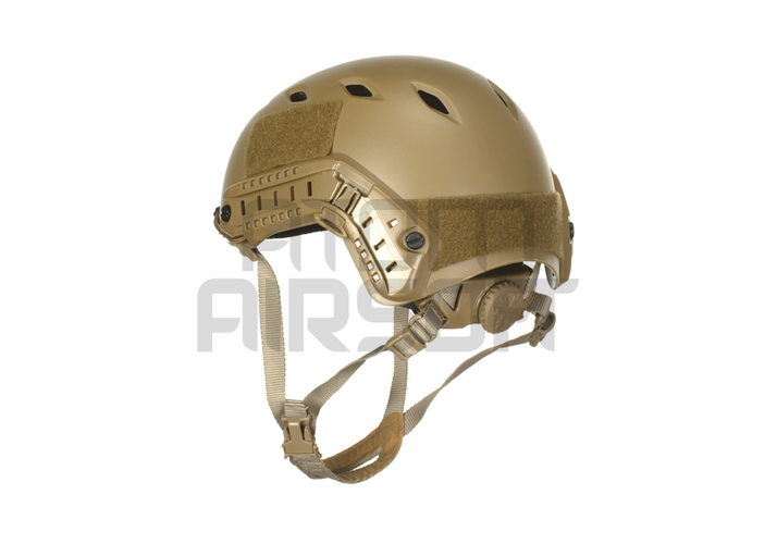 FAST Helmet BJ, with neck adjustment - sand