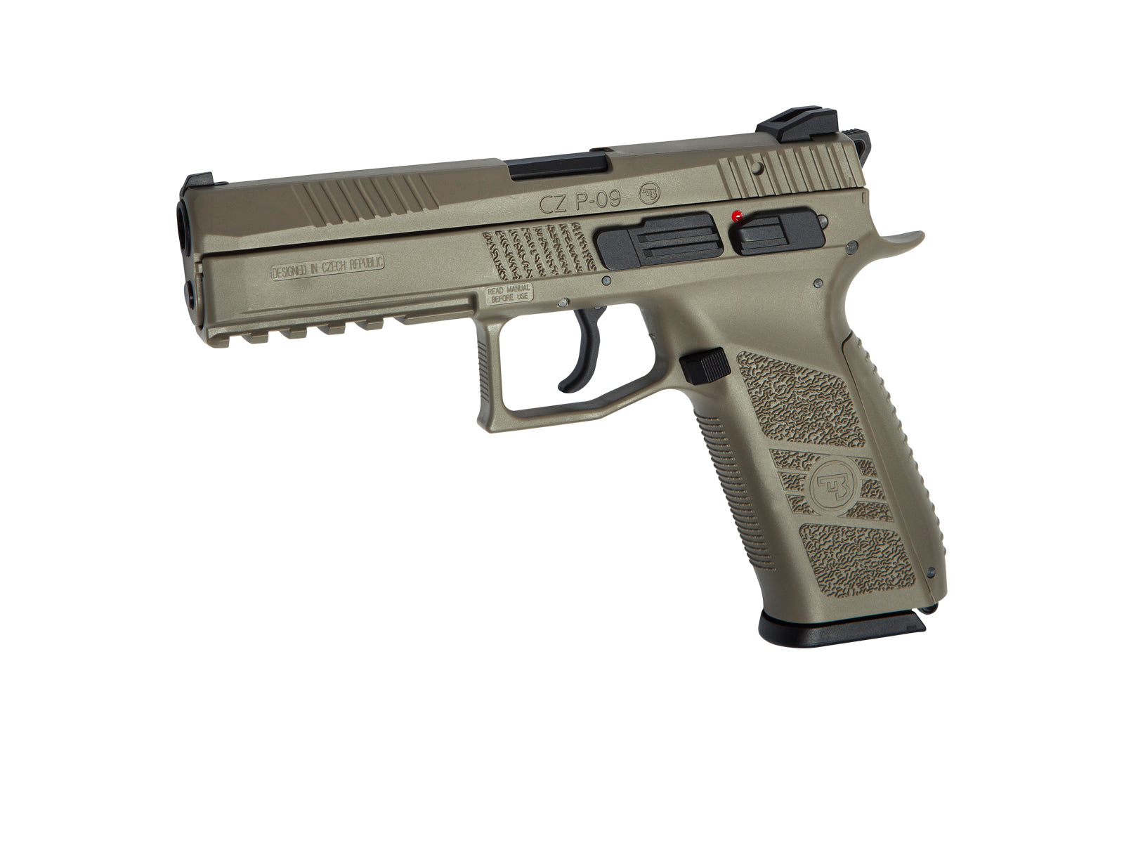 CZ P-09 GBB kaasupistooli (komposiittiluisti) - FDE