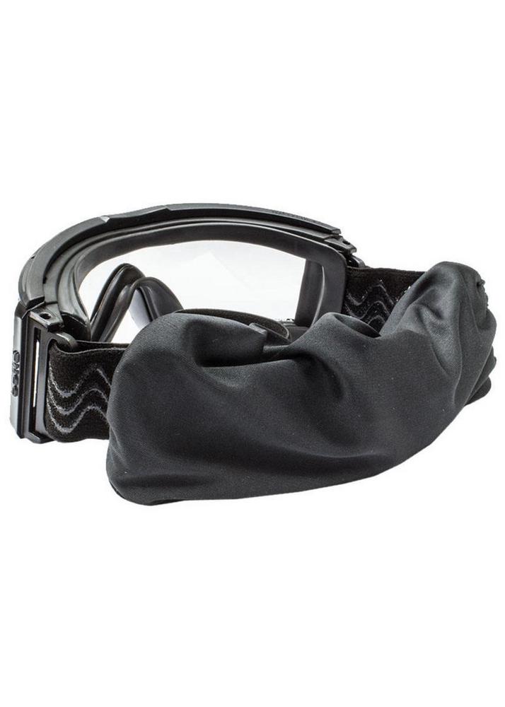 X810 suojalasit kirkkaalla linssillä - musta