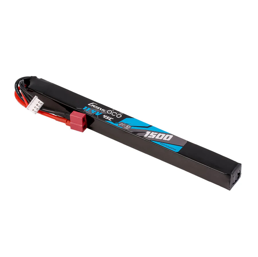 LiPo-akku 11,4V HV 1500mAh 3S/45C, T-plug/Deans