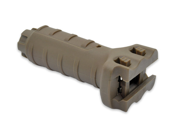 Vertikaalinen etukahva RIS kiskoon, pitkä - Dark Earth