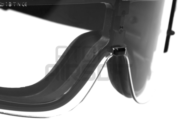 X800 ballistiset suojalasit - musta