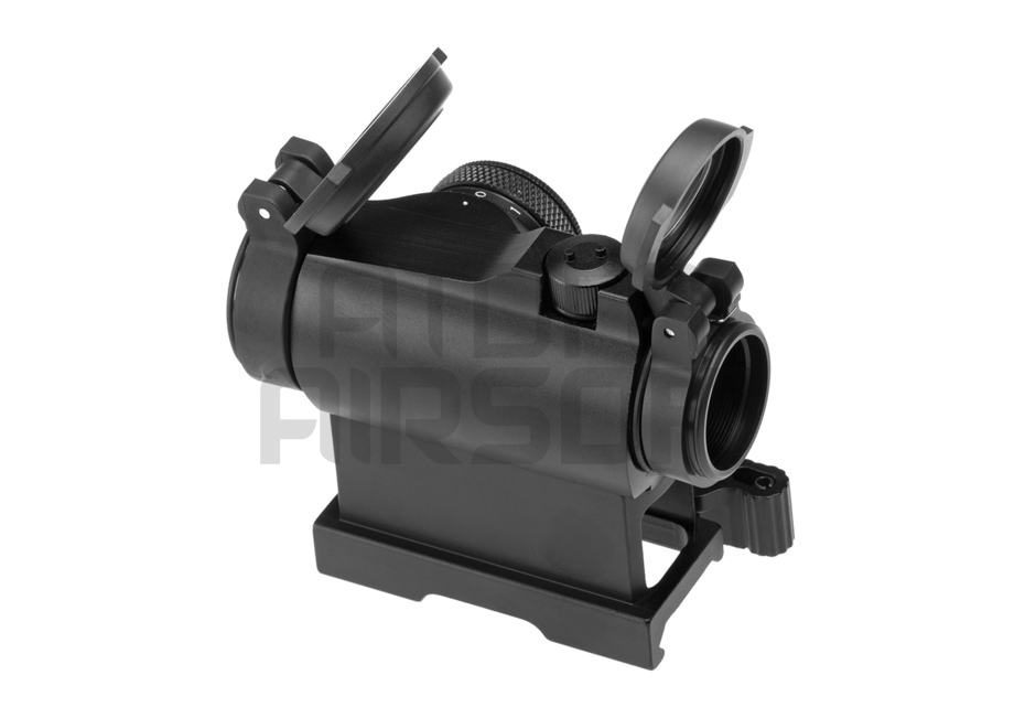 T1 (RD2) punapistetähtäin QD-jalalla - musta