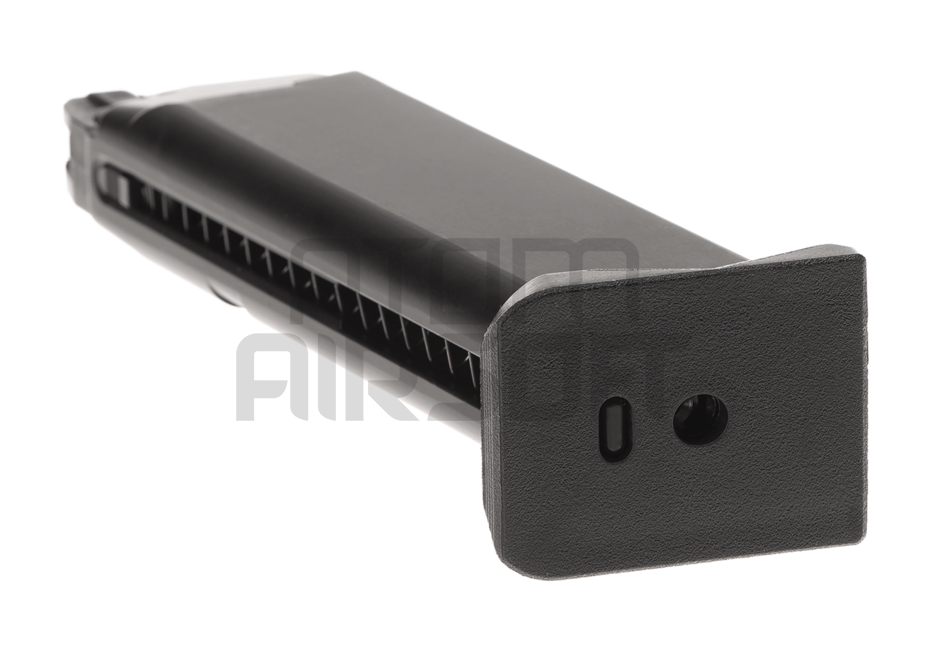 VX-sarjan GBB kaasulipas, 25 kuulaa - musta