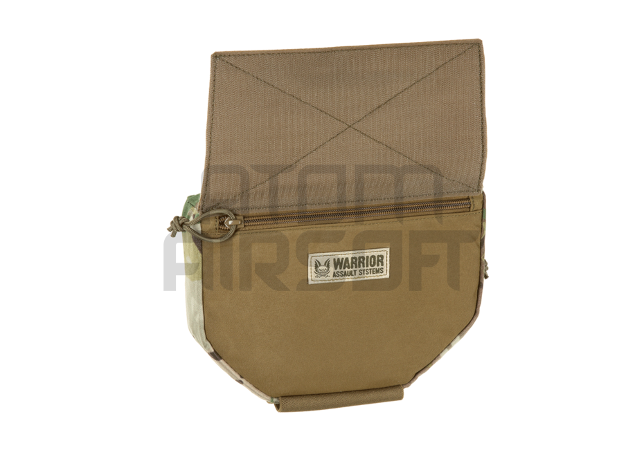Drop down velcro utility pouch - Multicam