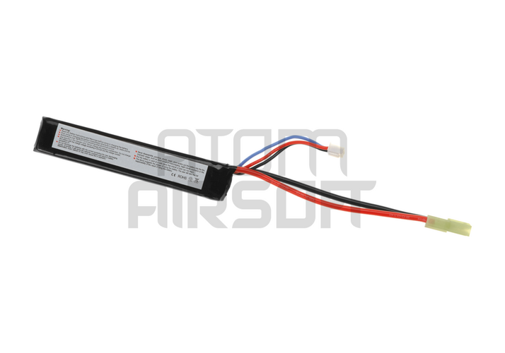 7,4V 1100mAh LiPo-akku, 20C - miniliitin