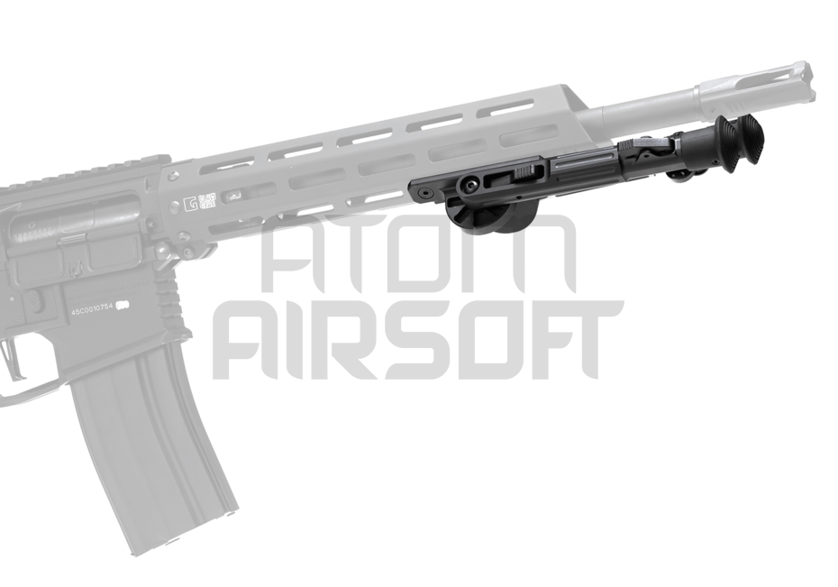 M-LOK Swivel Bipod Short, taittuvat lyhyet etujalat