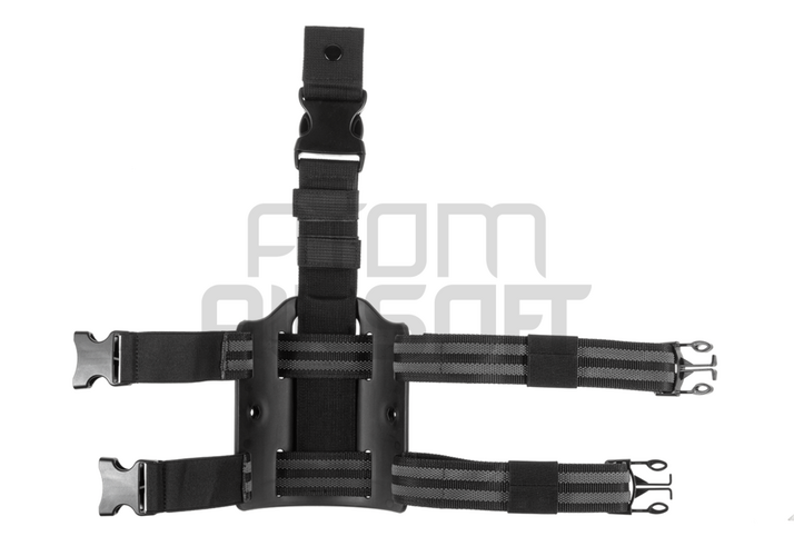 Pistoolikotelon reisitelakka - musta