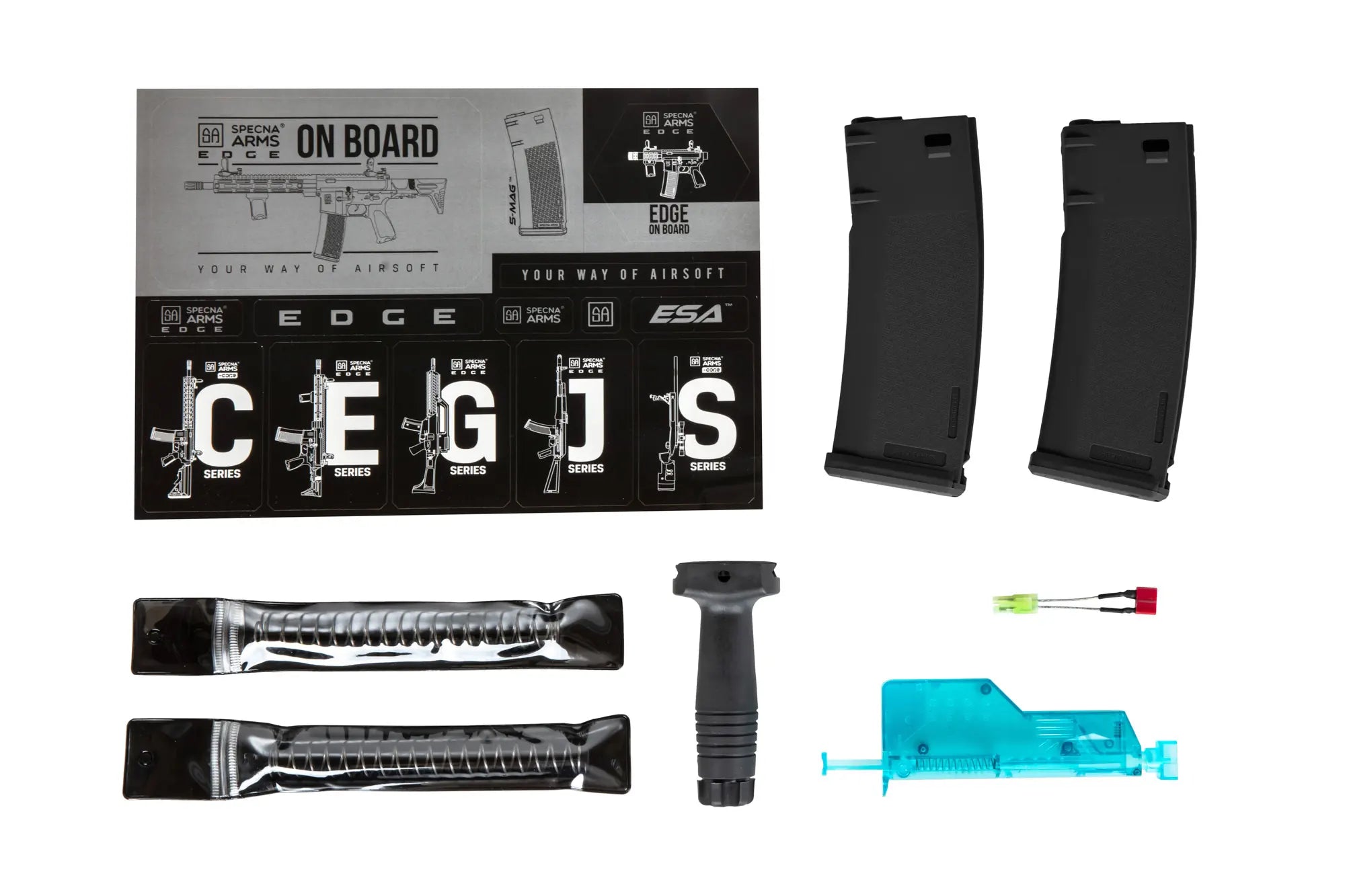 Daniel Defence SA-P19 Prime™ Aster II ETU harjattomalla moottorilla - musta