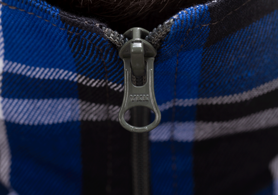 Flanelli taistelupaita - sininen