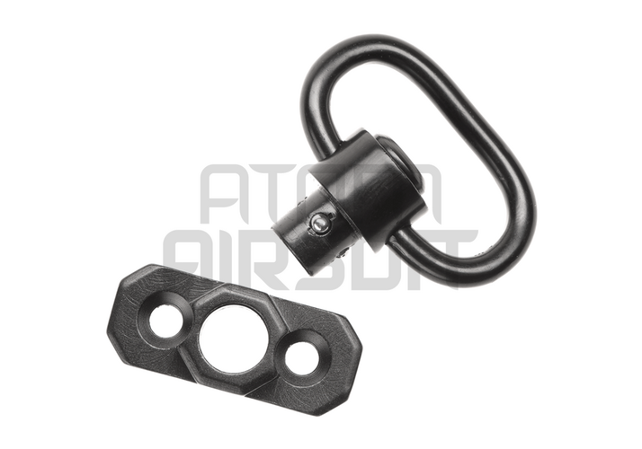 QD M-LOK hihnakiinnike - musta