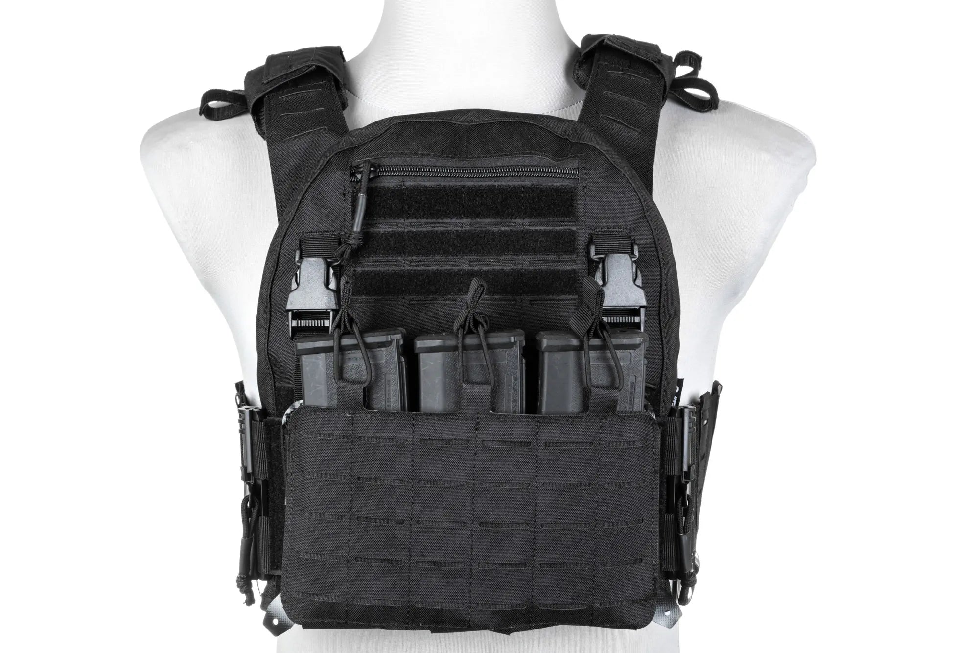 QR II Tactical Plate Carrier - musta