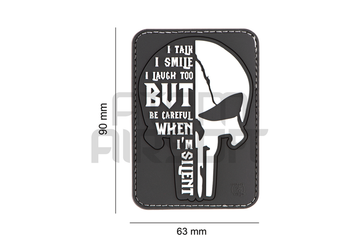 "Silent Punisher" PVC velcro badge