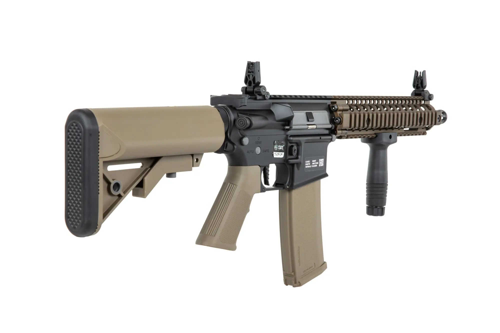 Daniel Defense® MK18 SA-P19 Prime™ HAL ETU harjattomalla moottorilla – Chaos Bronze
