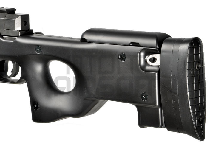 L96 pulttilukkoinen tarkkuuskivääri, tehdasviritetty - musta