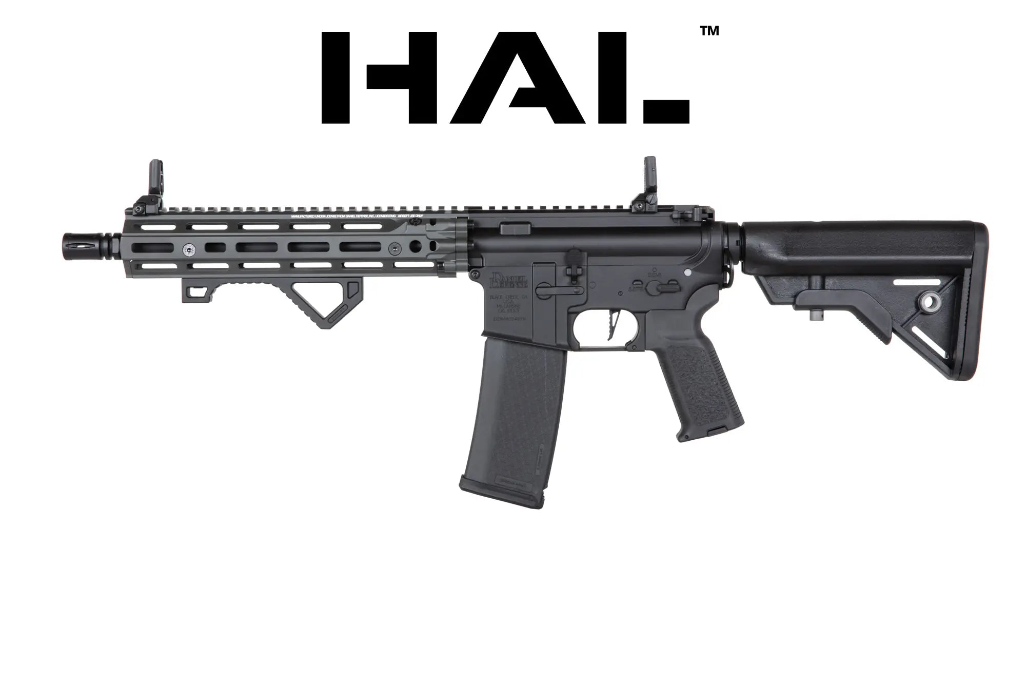 Daniel Defense® SA-E27 RISIII 10.5'' EDGE™ HAL ETU™ sähköase - Chaos Grey