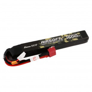 LiPo-akku 7,4V 1500mAh 2S/25C, T-plug/Deans