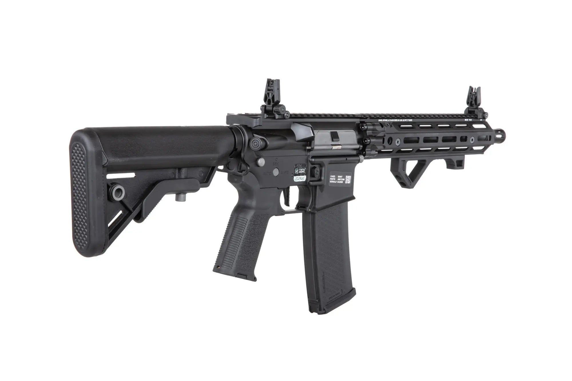Daniel Defense® SA-E27 RISIII 10.5'' EDGE™ HAL ETU™ sähköase - musta