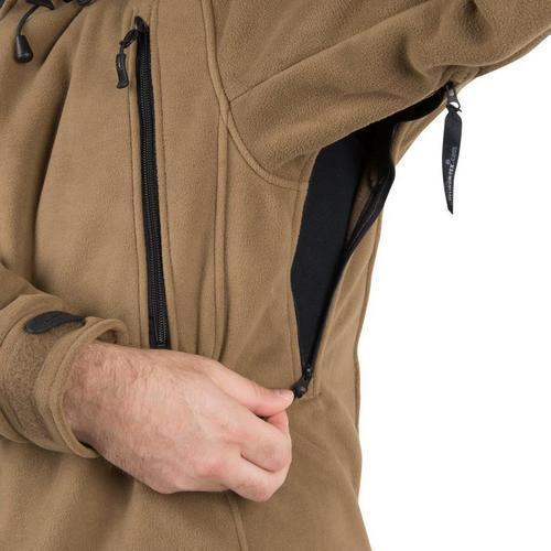 Patriot double fleecetakki - musta