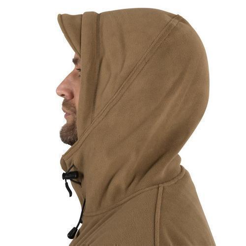 Patriot double fleecetakki - musta