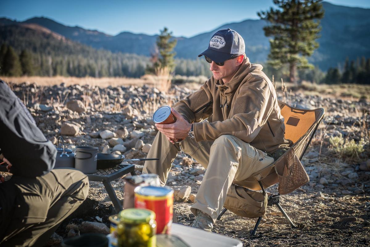 Patriot double fleecetakki - musta