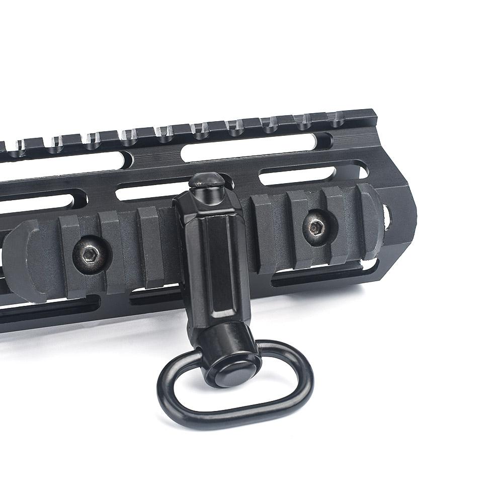 Mount Rail Picatinny Qd Rail Clip Chasse - Sling Mount Adapter Rotatif Rapide Pour Rail 20mm Mount Rail Picatinny Qd Rail Clip Chasse - Sling Mount Adapter Rotatif Rapide Pour Rail 20mm
