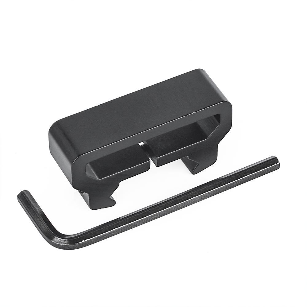 M-ETAL hihnakiinnike RIS/Picatinny kiskoon - musta