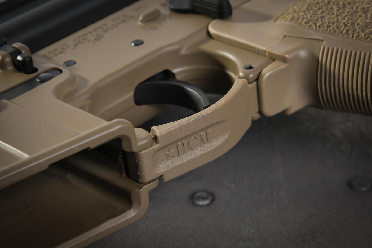 BCM MK2 MCMR 14.5" GBBR kaasukivääri - half tan