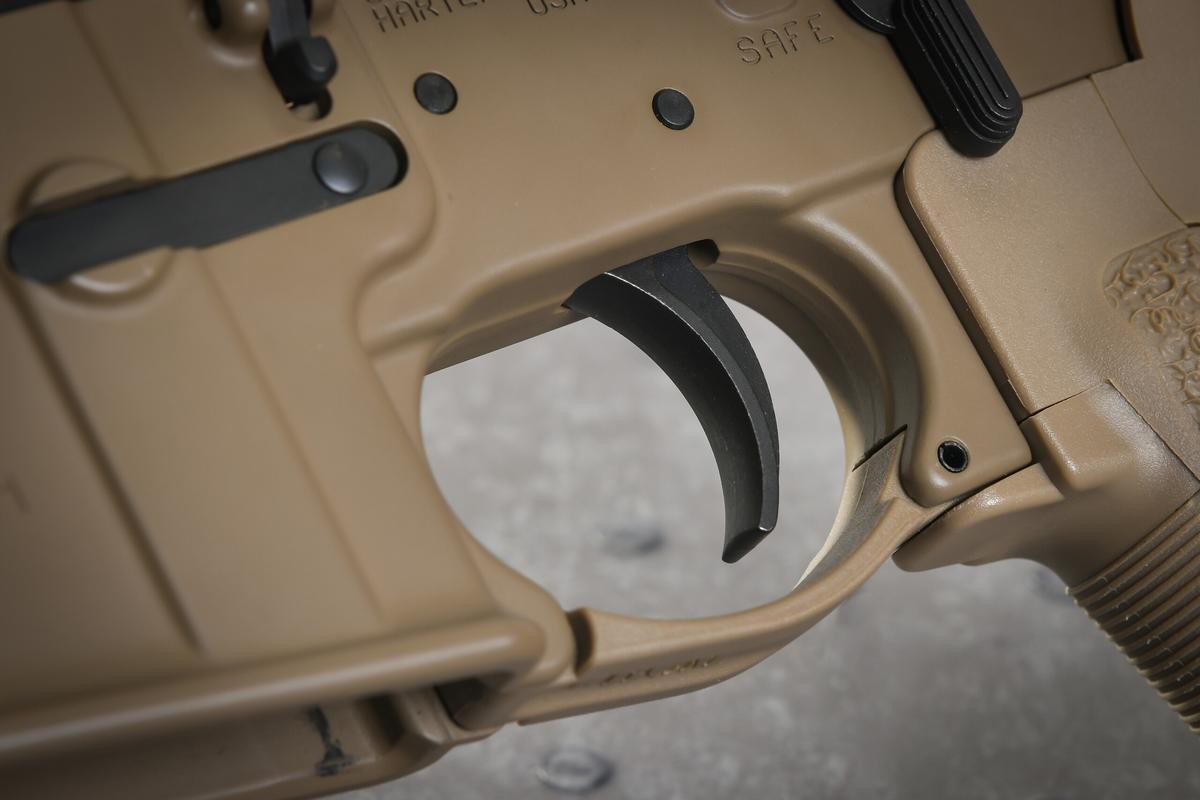 BCM MK2 MCMR 14.5" GBBR kaasukivääri - half tan