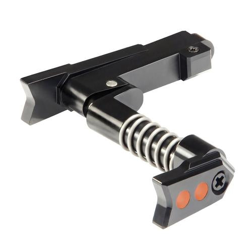 CNC alumiininen lippaanvapautin, tyyppi A - musta