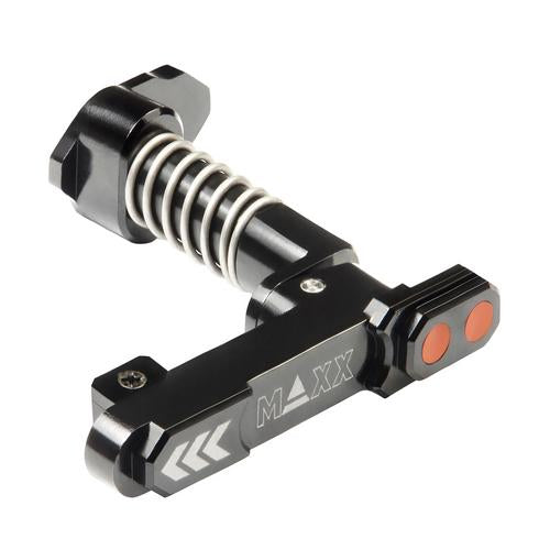 CNC alumiininen lippaanvapautin, tyyppi B - musta