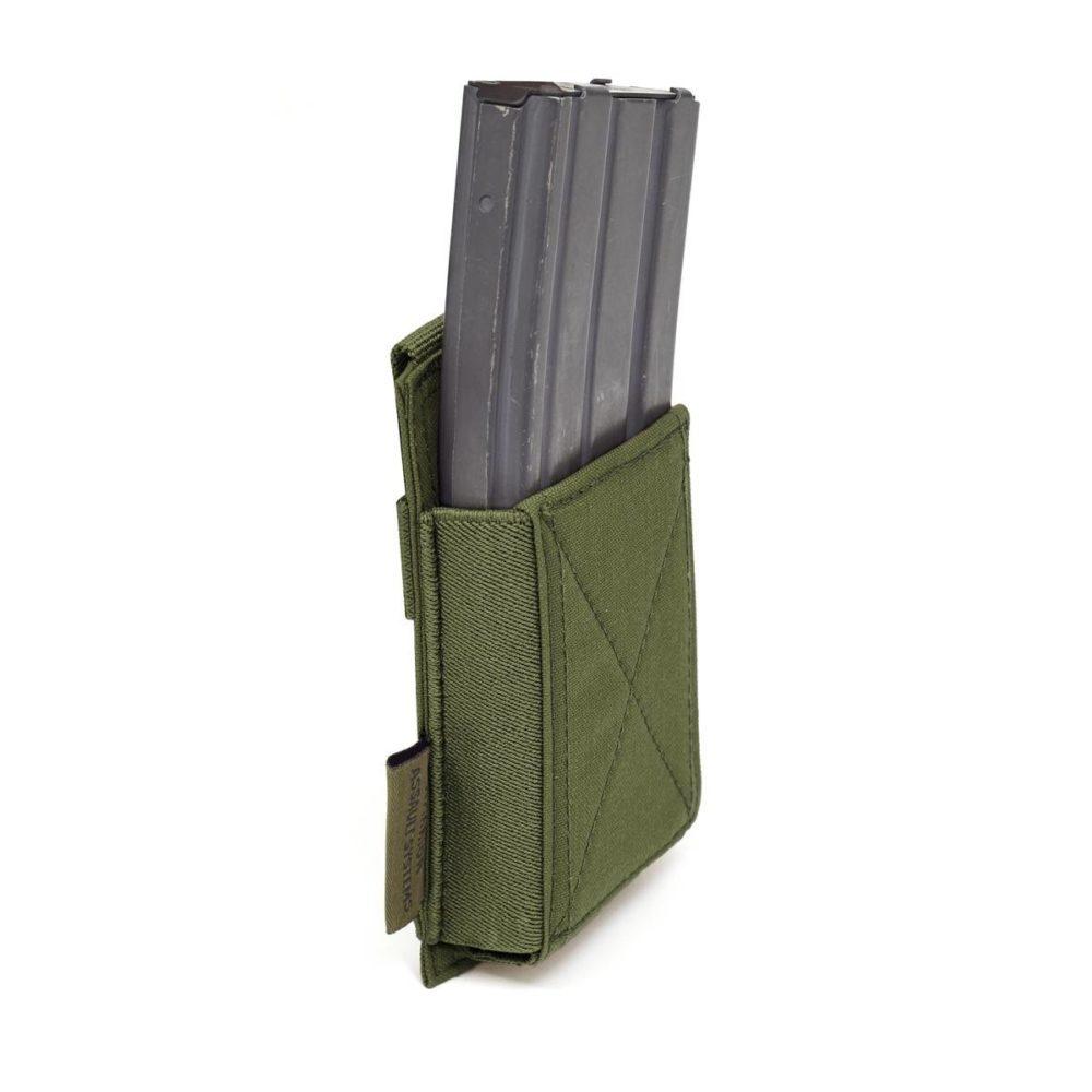 Assault System Elastic Magazine Pouch - Ranger Green