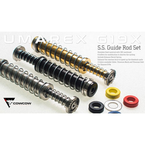 Technology SS Umarex G19X Recoil Spring Guide - Silver