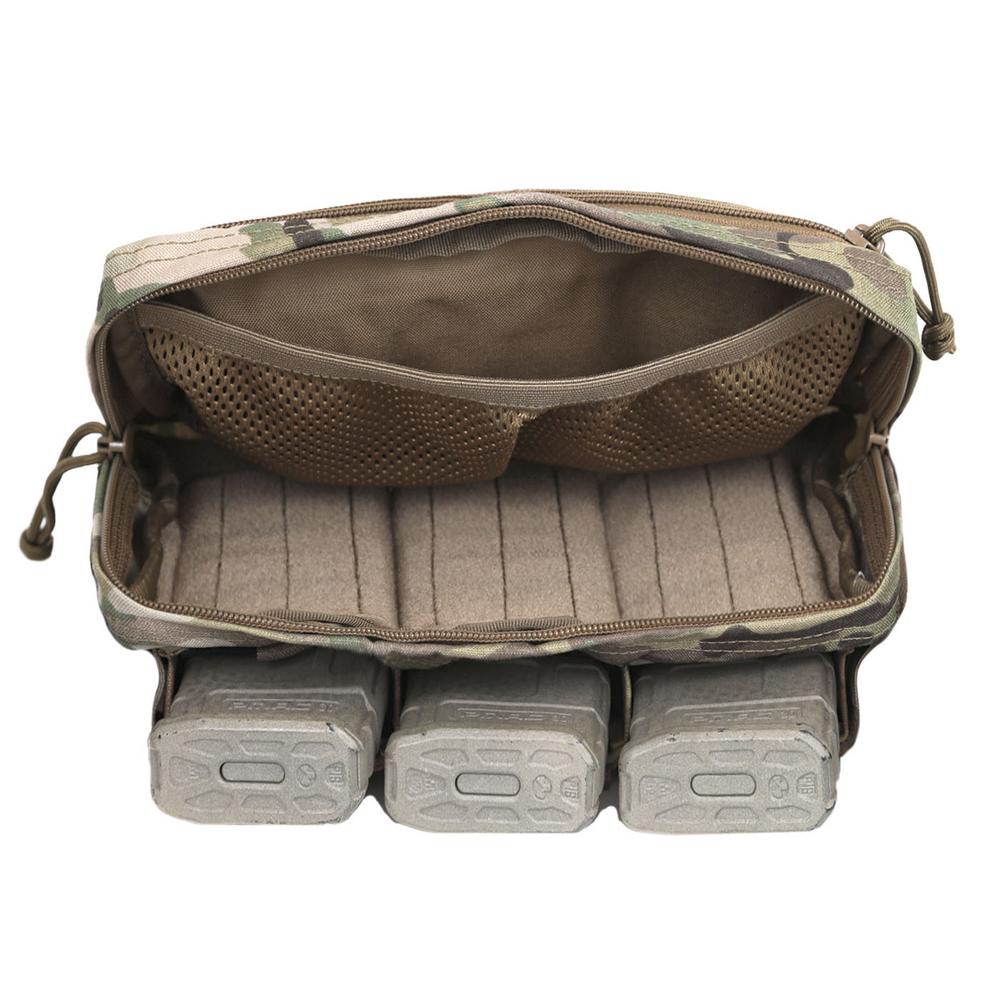 Triple snap mag utility pouch, triplalipastasku + yleistasku – MultiCam