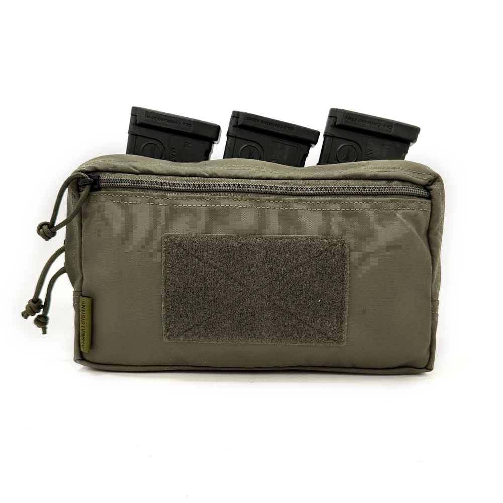 Triple snap mag utility pouch, triplalipastasku + yleistasku – Ranger Green