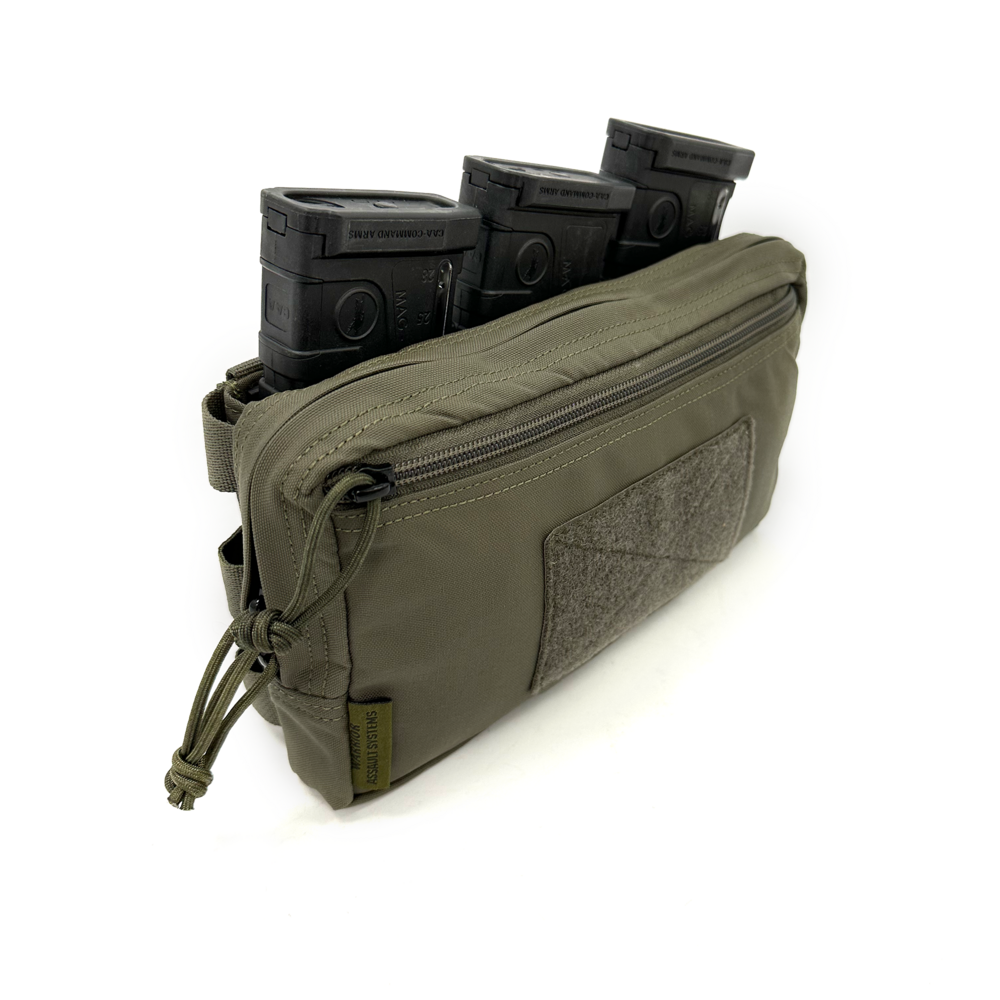 Triple snap mag utility pouch, triplalipastasku + yleistasku – Ranger Green