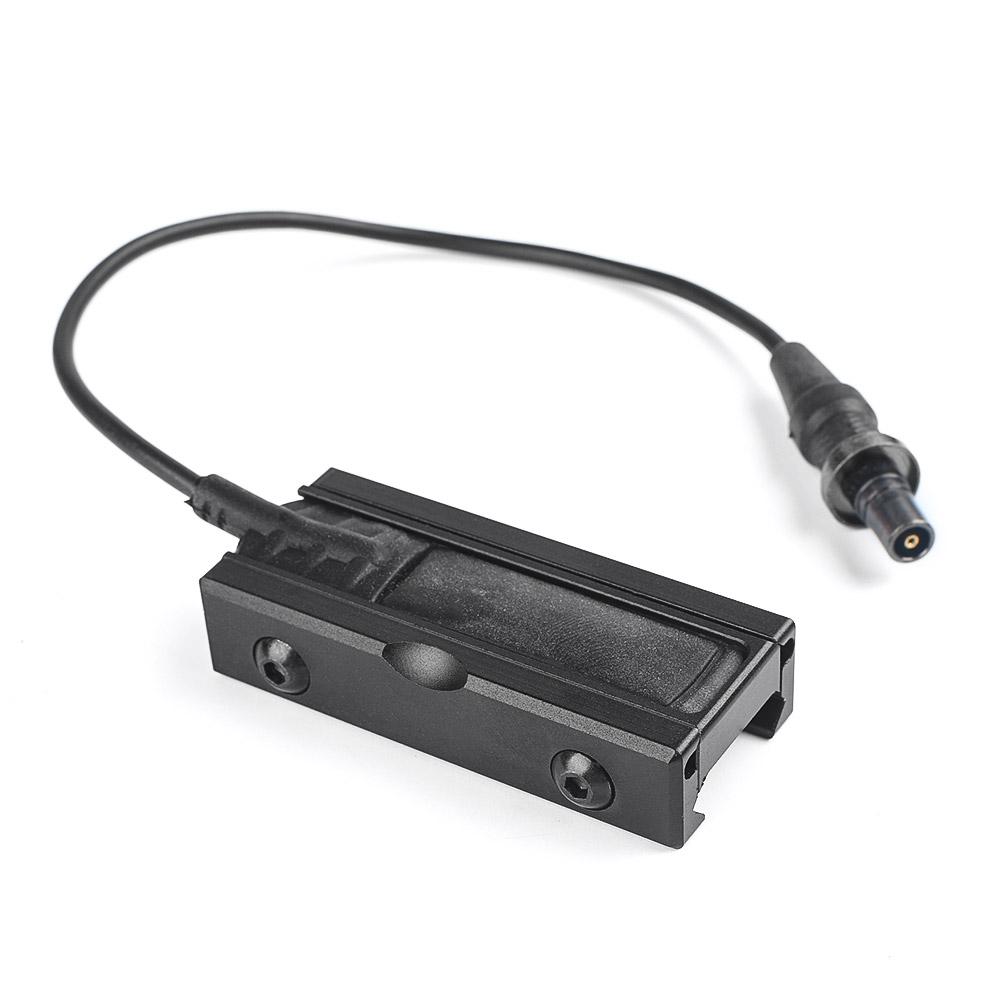 WADSN CNC etäkytkimen kiinnityslevy RIS/Picatinny kiskoon - musta