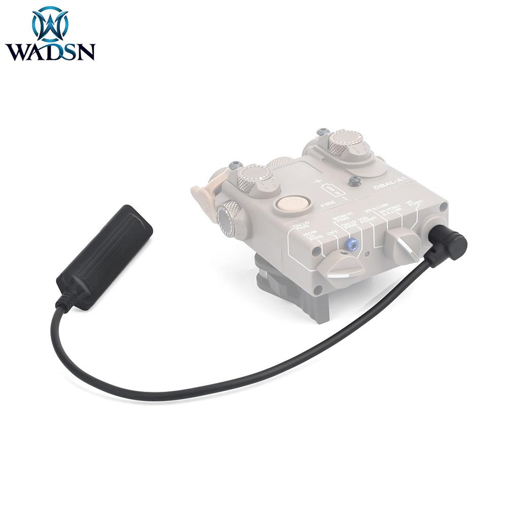 WADSN PEQ,M3X,DBAL yhteensopiva 2.5mm etäkytkin - musta