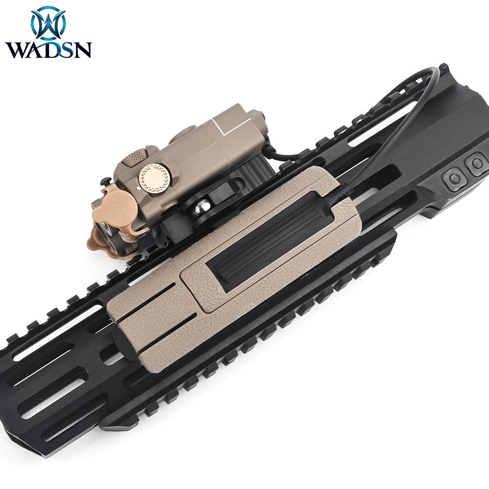 WADSN PEQ,M3X,DBAL yhteensopiva 2.5mm etäkytkin - musta